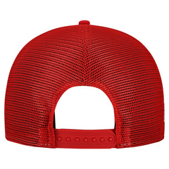 Kansas City Chiefs New Era Cutout A-Frame 9FIFTY Snapback Hat Cream/Red