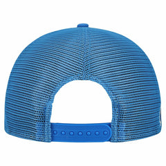 Los Angeles Chargers New Era Cutout A-Frame 9FIFTY Snapback Hat Cream/Powder Blue
