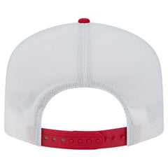 San Francisco 49ers New Era Patch 19TWENTY Adjustable Hat Scarlet/White