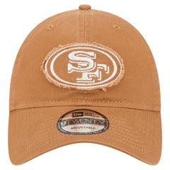 San Francisco 49ers New Era Stamp 9TWENTY Adjustable Hat Brown