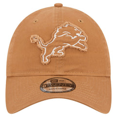 Detroit Lions New Era Stamp 9TWENTY Adjustable Hat Brown