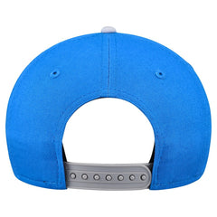 Detroit Lions New Era Youth Arch COOLERA 9FORTY A-Frame Adjustable Hat Blue/Gray