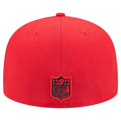 Kansas City Chiefs New Era Break 59FIFTY Fitted Hat Red/Black
