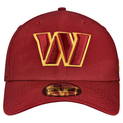 Washington Commanders New Era Tonal Camo 39THIRTY Stretch Fit Hat Burgundy