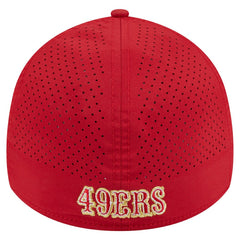 San Francisco 49ers New Era Perforated 39THIRTY Flex Hat Scarlet