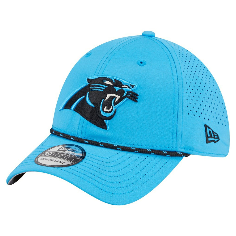 Carolina Panthers New Era Perforated 39THIRTY Flex Hat Blue