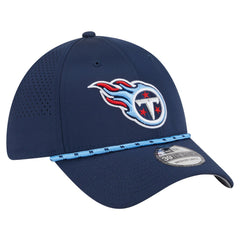 Tennessee Titans New Era Perforated 39THIRTY Flex Hat Navy