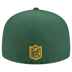 Green Bay Packers New Era Tri-Hit 59FIFTY Fitted Hat Green