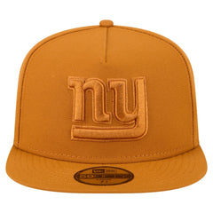 New York Giants New Era Color Pack A-Frame 59FIFTY Fitted Hat Brown