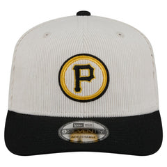 Pittsburgh Pirates New Era Loyal 9SEVENTY Adjustable Hat - Cream - New Era Discount