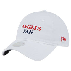 Los Angeles Angels New Era Women's Team Fan 9TWENTY Adjustable Hat - White - New Era Lifestyle