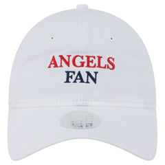 Los Angeles Angels New Era Women's Team Fan 9TWENTY Adjustable Hat - White - New Era Lifestyle