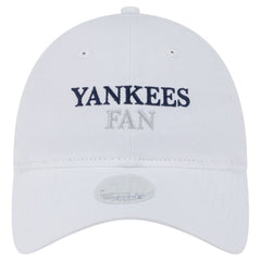 New York Yankees New Era Women's Team Fan 9TWENTY Adjustable Hat - White - New Era on Sale