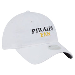 Pittsburgh Pirates New Era Women's Team Fan 9TWENTY Adjustable Hat - White - New Era Online