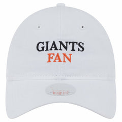 San Francisco Giants New Era Women's Team Fan 9TWENTY Adjustable Hat - White - New Era on Sale