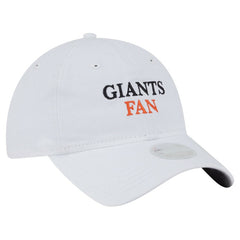 San Francisco Giants New Era Women's Team Fan 9TWENTY Adjustable Hat - White - New Era on Sale
