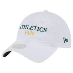 Athletics New Era Women's Team Fan 9TWENTY Adjustable Hat - White - New Era on Sale