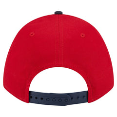 Washington Nationals New Era Arch 9FORTY A-Frame M-Crown Adjustable Hat - Red/Navy - New Era on Sale