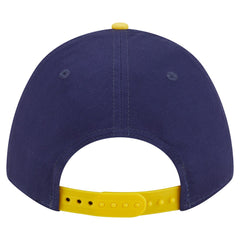 Milwaukee Brewers New Era Arch 9FORTY A-Frame M-Crown Adjustable Hat - Navy/Gold - New Era Sale