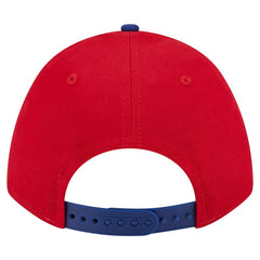 Philadelphia Phillies New Era Arch 9FORTY A-Frame M-Crown Adjustable Hat - Red/Royal - New Era Discount