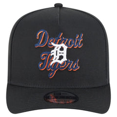 Detroit Tigers New Era Chainstitch 9FIFTY A-Frame Snapback Hat - Black - New Era on Sale