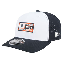 Detroit Tigers New Era Established Patch 9SEVENTY Adjustable Hat - White/Navy - New Era Sale