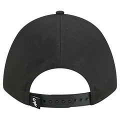 Chicago White Sox New Era Women's Metallic A-Frame 9FORTY Adjustable Hat - Black - New Era Discount