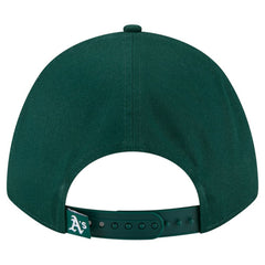 Athletics New Era Women's Metallic A-Frame 9FORTY Adjustable Hat - Green - New Era Online