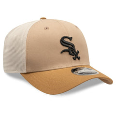 Chicago White Sox New Era 9SEVENTY Trucker Adjustable Hat - Stone - New Era Sale
