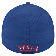 Texas Rangers New Era Tonal Camo 39THIRTY Flex Hat - Royal - New Era Lifestyle