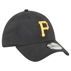 Pittsburgh Pirates New Era Tonal Camo 39THIRTY Flex Hat - Black - New Era Discount