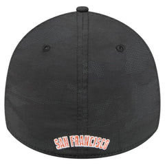 San Francisco Giants New Era Tonal Camo 39THIRTY Flex Hat - Black - New Era Discount