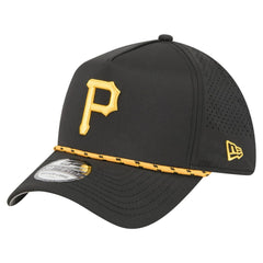 Pittsburgh Pirates New Era 39THIRTY A-Frame Perforated Flex Hat - Black - New Era on Sale