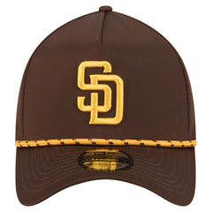 San Diego Padres New Era 39THIRTY A-Frame Perforated Flex Hat - Brown - New Era Discount