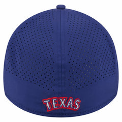 Texas Rangers New Era 39THIRTY A-Frame Perforated Flex Hat - Royal - New Era Sale
