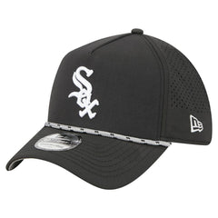 Chicago White Sox New Era 39THIRTY A-Frame Perforated Flex Hat - Black - New Era on Sale