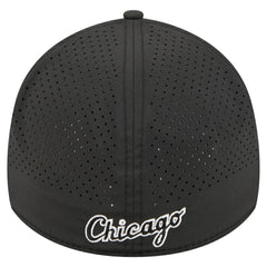 Chicago White Sox New Era 39THIRTY A-Frame Perforated Flex Hat - Black - New Era on Sale
