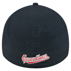 Cleveland Guardians New Era 39THIRTY A-Frame Perforated Flex Hat - Navy - New Era on Sale