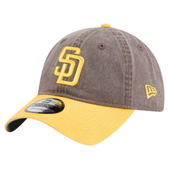 San Diego Padres New Era Select 9TWENTY Adjustable Hat - Brown/Gold - New Era Online