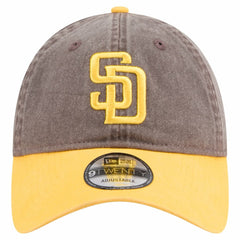 San Diego Padres New Era Select 9TWENTY Adjustable Hat - Brown/Gold - New Era Online