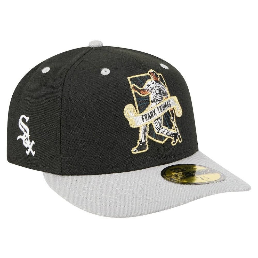 Frank Thomas Chicago White Sox New Era 59FIFTY Fitted Hat - Black - New Era Online