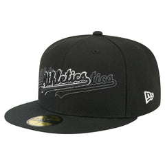 Athletics New Era Tri-Hit 59FIFTY Fitted Hat - Black - New Era Discount