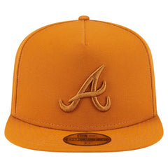 Atlanta Braves New Era Color Pack A-Frame 59FIFTY Fitted Hat - Orange - New Era Discount