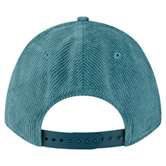 Philadelphia Eagles New Era Cord Corduroy 9FORTY A-Frame Adjustable Hat Midnight Green