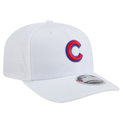 Chicago Cubs New Era COOLERA 9SEVENTY Adjustable Hat - White - New Era Discount