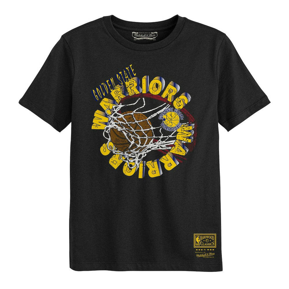 Golden State Warriors Preschool In The Net T-Shirt for sale Black | Mitchell & Ness discount
