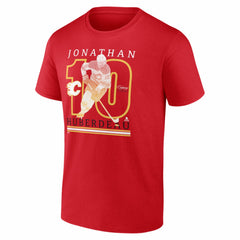 Jonathan Huberdeau Calgary Flames Player Show T-Shirt - Red - NHL 202742479