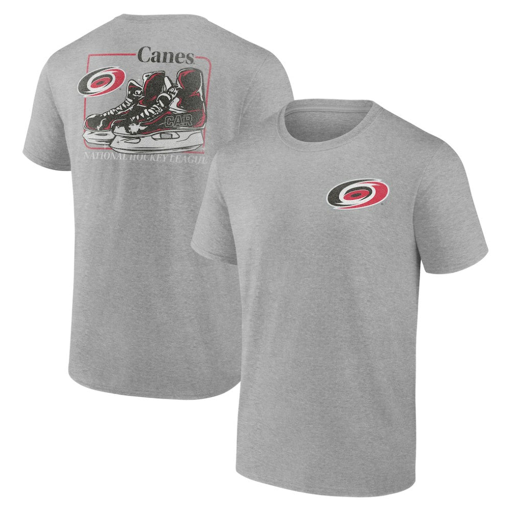 Carolina Hurricanes Glory Skates T-Shirt - Heather Gray - NHL 202742490