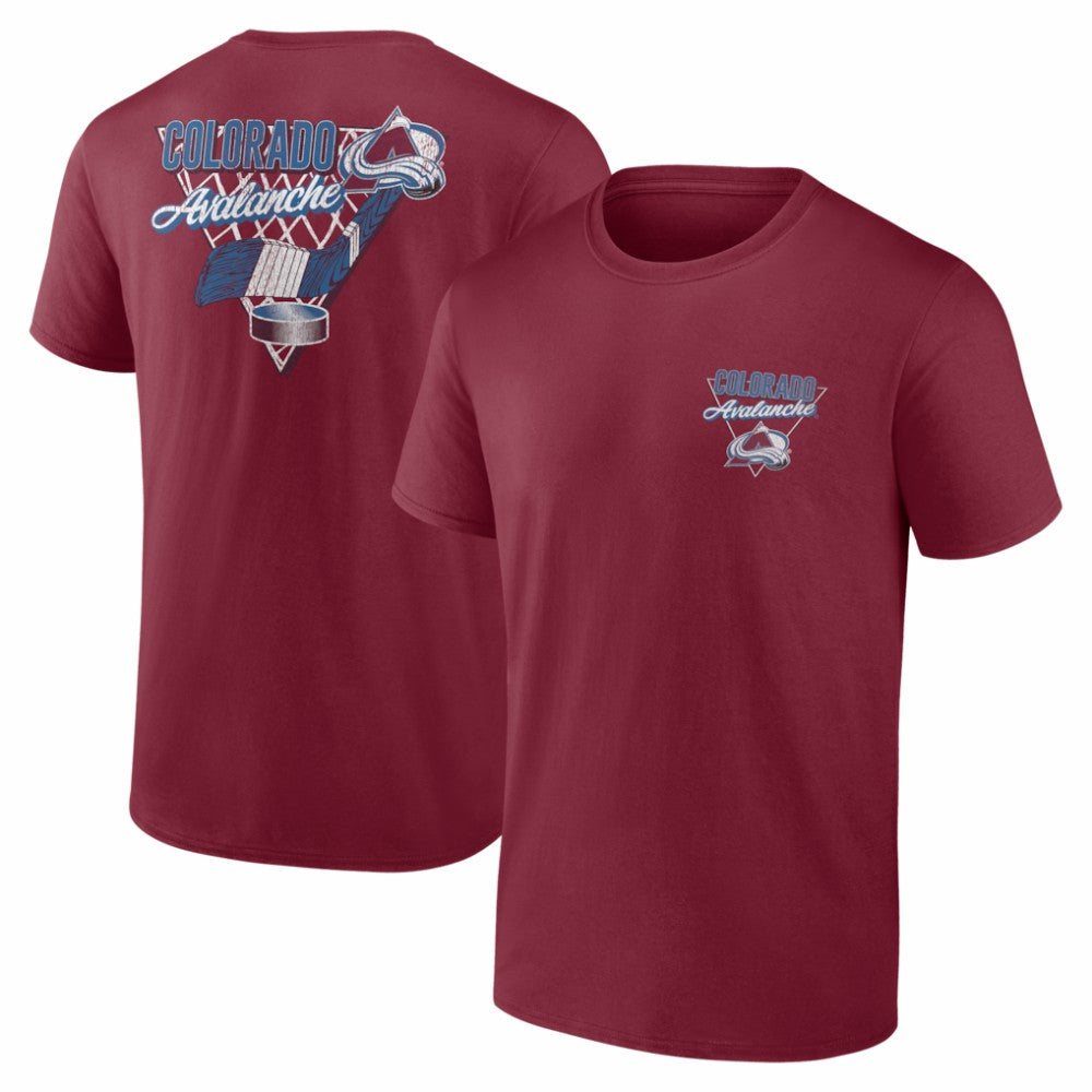 Colorado Avalanche Net Slap T-Shirt - Burgundy - NHL 202742499