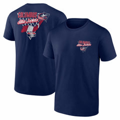 Columbus Blue Jackets Net Slap T-Shirt - Navy - NHL 202742504